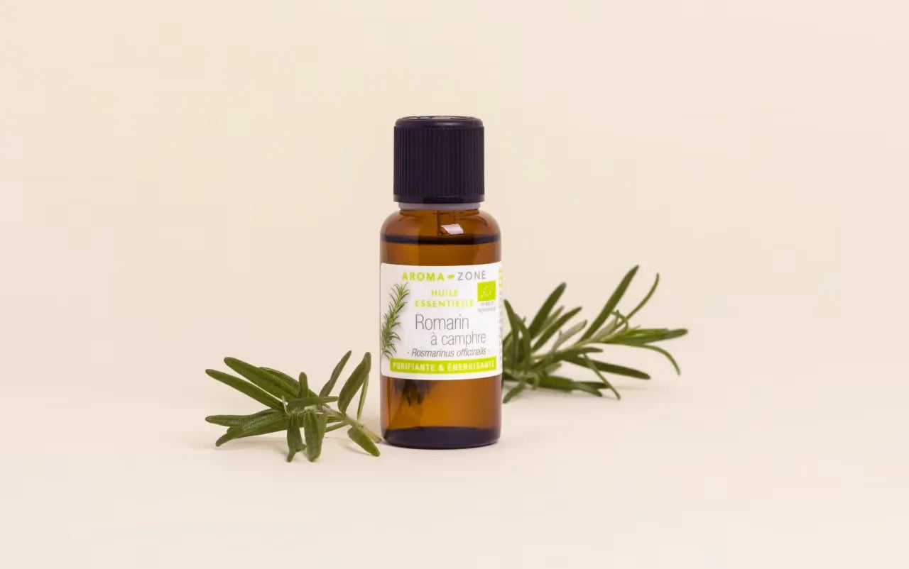 Aroma Zone Aceite Esencial de Romero 30ml Rosmarinus officinalis ct. camphre Colombia