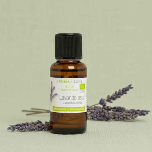 Aroma Zone Aceite Esencial de Lavanda  30ml Aspic Organica Lavandula latifolia Colombia