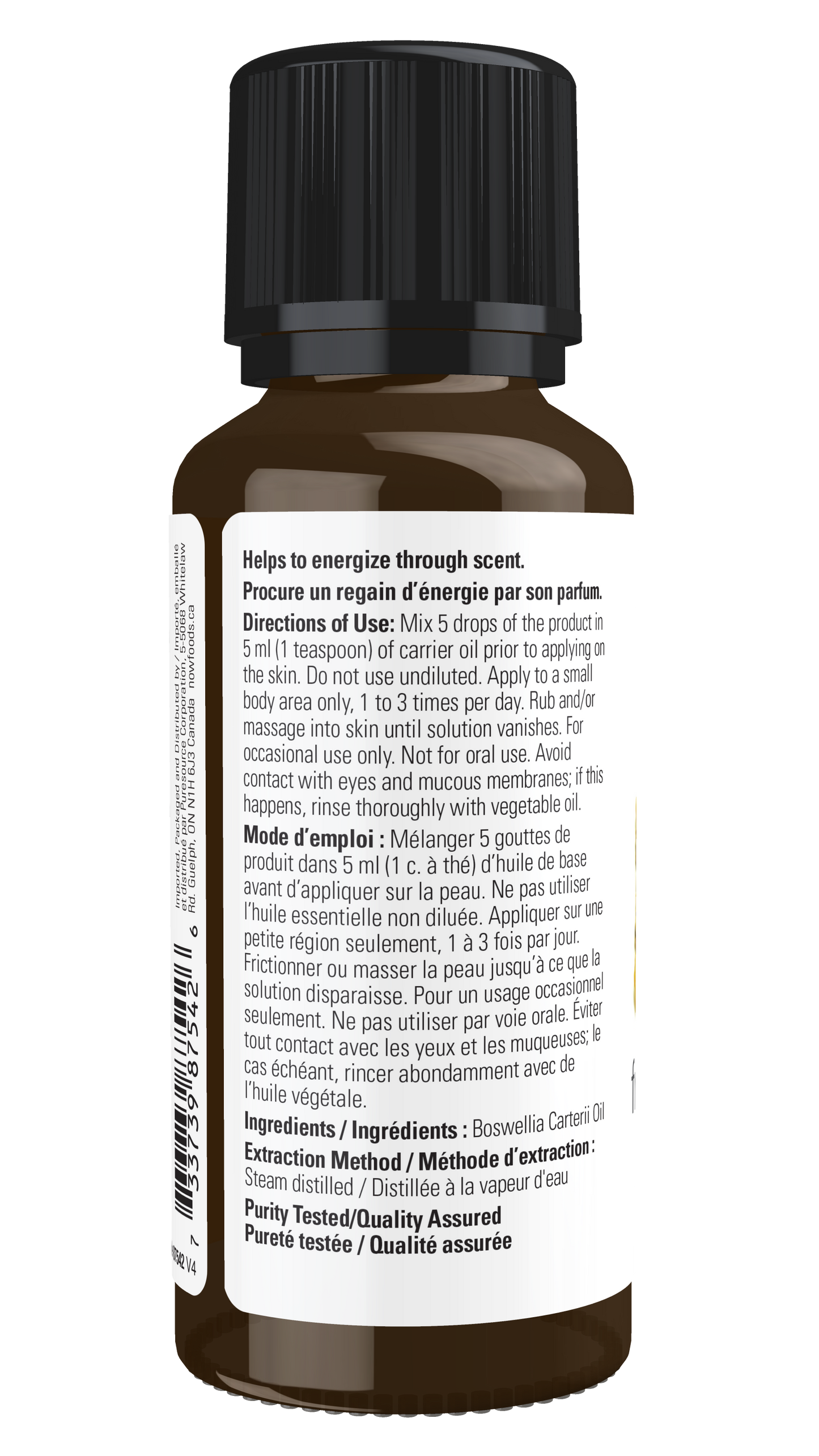 (llega en 10 dias) NOW Aceite Esencial de Incienso, 30mL (Boswellia carterii)