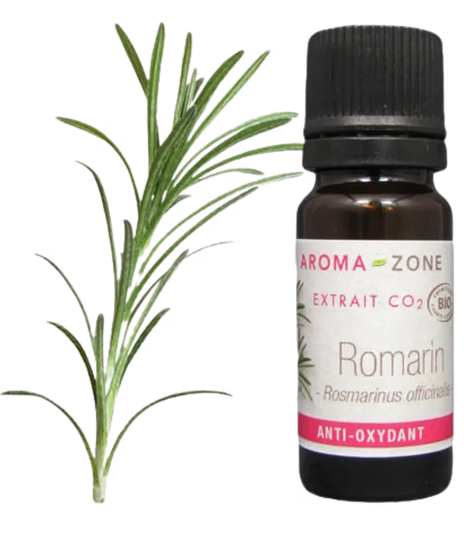 Aceite esencial 10ml Extracto CO2 de Romero Organico