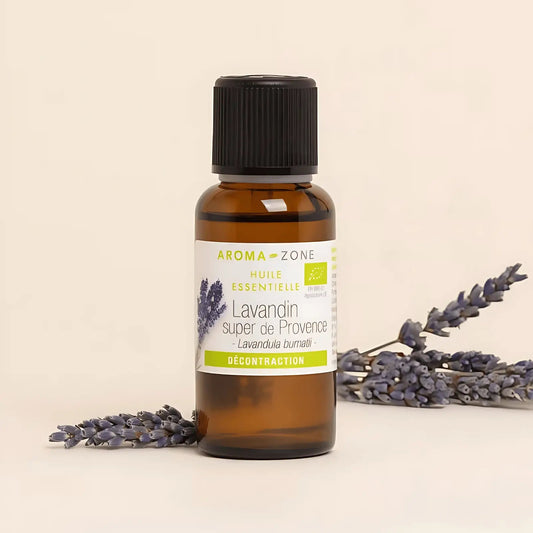 Aroma Zone Aceite Esencial de Lavanda 30ml Lavandin Super Puro y  Organico