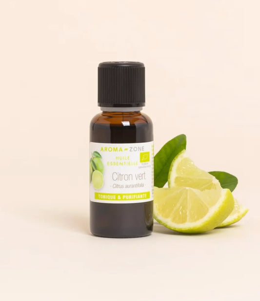 Aroma Zone Aceite Esencial de Lima 30ml Organico puro Citron vert