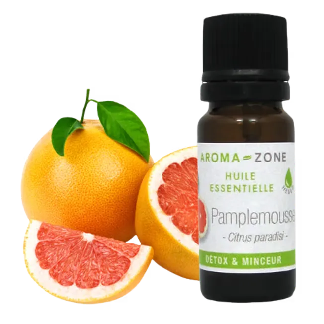 Aroma Zonew Aceite Esencial de Pomelo / Toronja 10ml  Pamplemousse (Citrus Paradidisii) Puro y Organico