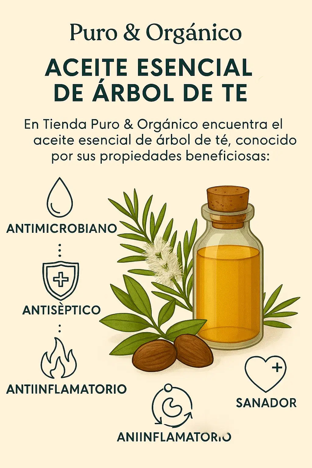 Beneficios aceite esencial  arbol de te Bogota Colombia tea tree