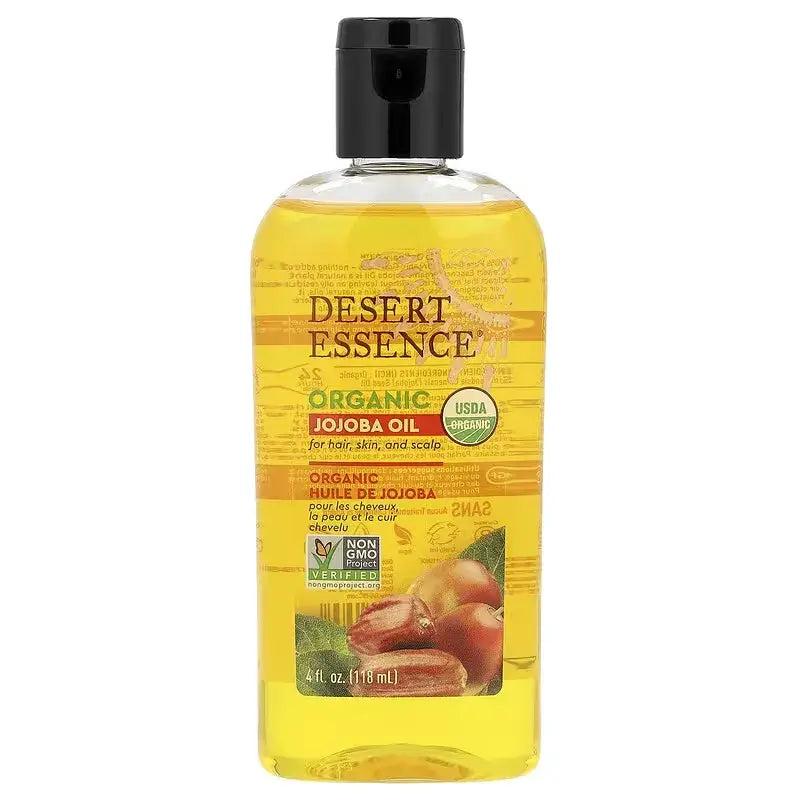 Desert Essence Aceite de Jojoba Organico  118ml - 100% Puro 
