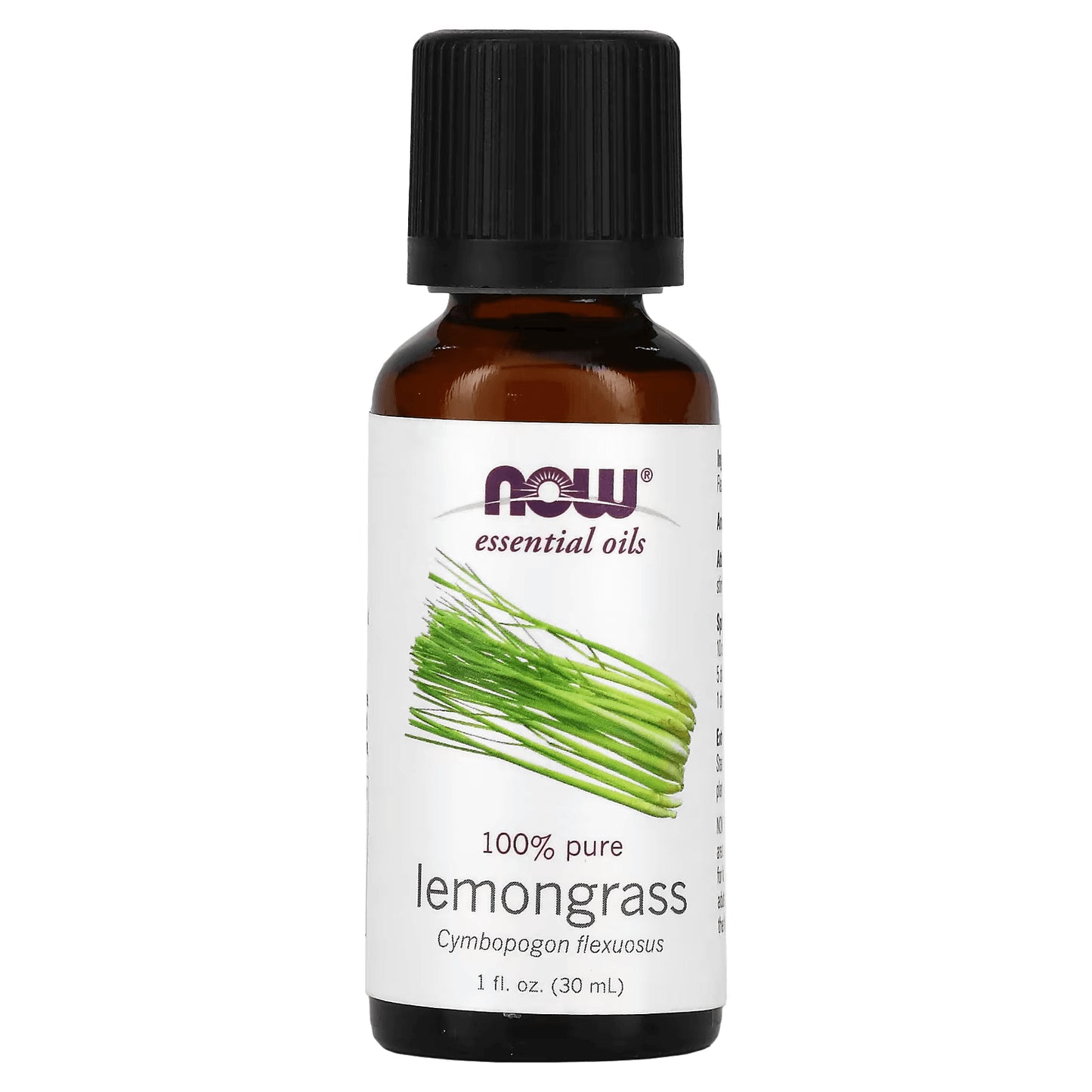 NOW Aceite Esencial de Limonaria 30ml Puro 100% Lemongrass Oil Puro y Orgánico Colombia