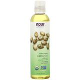 Aceite de Ricino 237ml NOW Foods - Orgánico Certificado Castor Oil