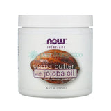 Now Manteca de Cacao con Jojoba 192ml Puro y Organico Colombia