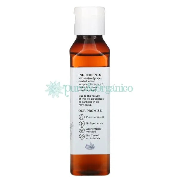 Aura Cacia Aceite De Uva 118ml Puro Grapeseed Oil Colombia puroyorganico