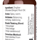 NOW Foods Aceite Esencial De Jengibre 30ml Puro Ginger Colombia etiqueta