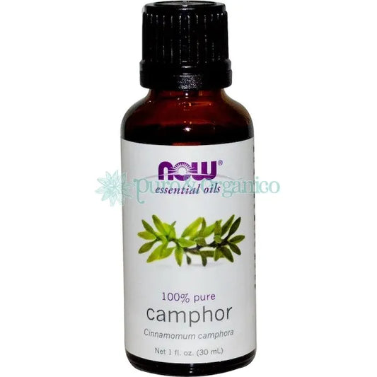 Now Foods Aceites Ecenciales de Alcanfor 30ml Camphor Oil  Puro 100%