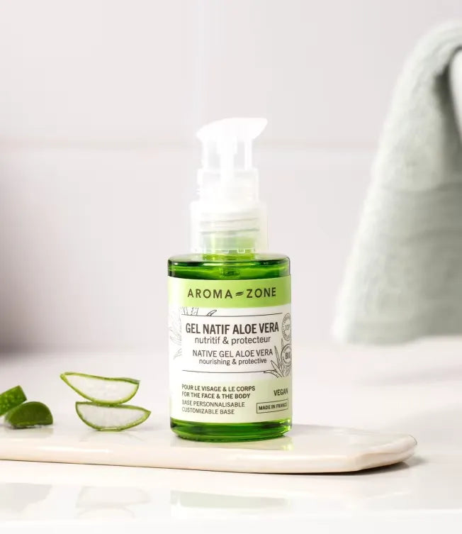Aroma Zone Gel de Aloe Vera 30ml BIO Organico Puro