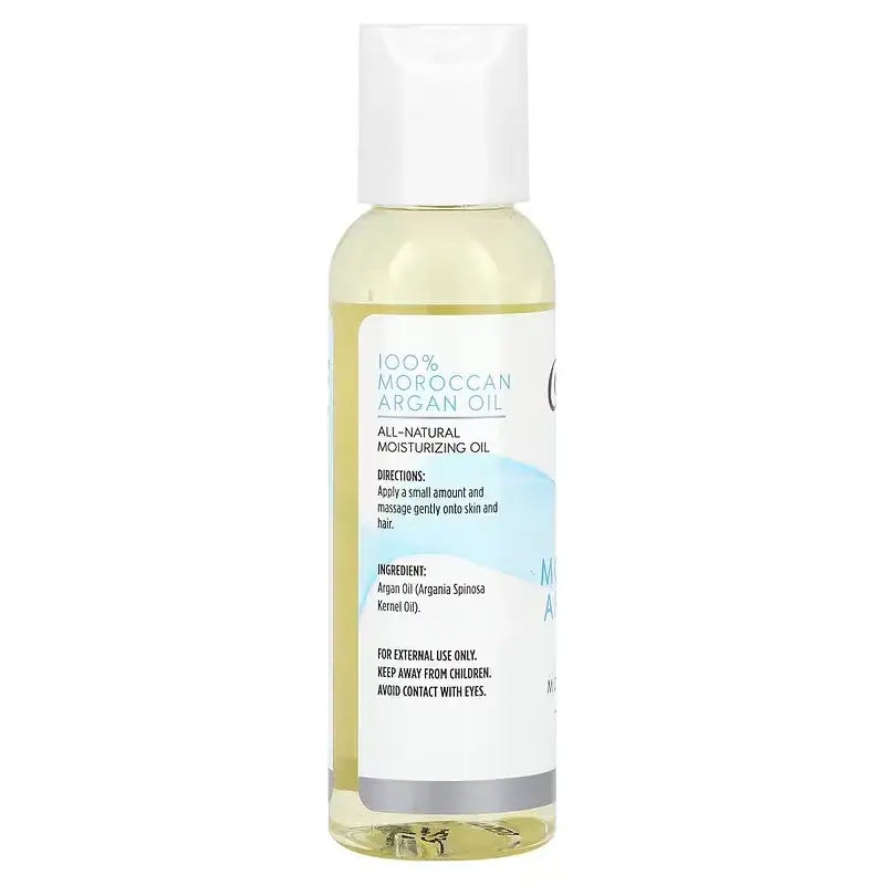 etiqueta de Cococare Aceite de Argan 100% Natural 60ml Bogota Colombia
