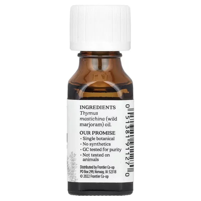 Aura Cacia Aceite Esencial de Mejorana 100 puro 15ml Thymus mastichina Cali