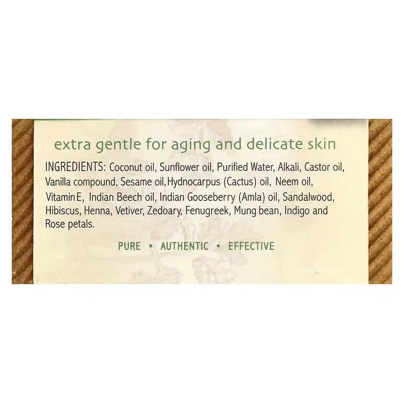 Auromere Jabón en barra ayurvédico con vainilla y neem 78 g Colombia ingredientes Puro y Organico Colombia