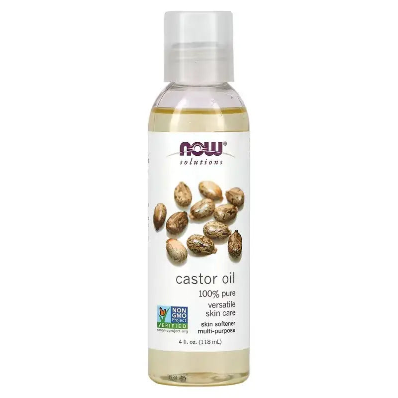 Now Solutions Aceite de Ricino 118ml  - 100% Puro Castor Oil