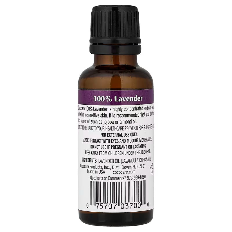 Cococare Aceite Esencial de Lavanda 30ml | Puro y Orgánico Colombia