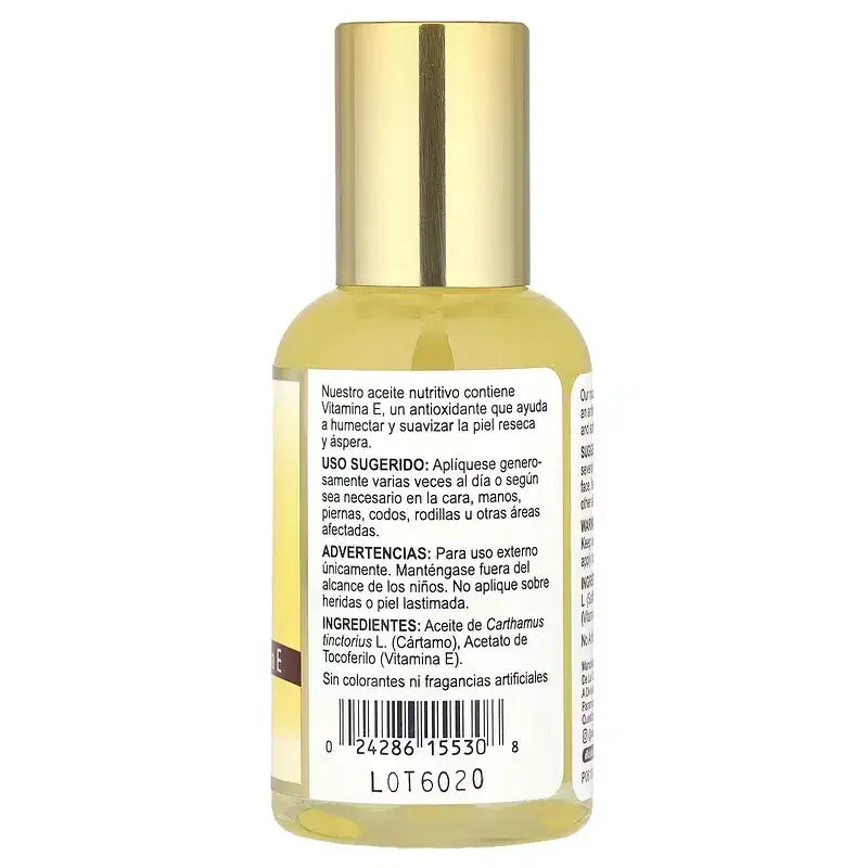 Comprar Aceite de Vitamina E de De La Cruz para cuidado nutritivo de la piel seca y áspera