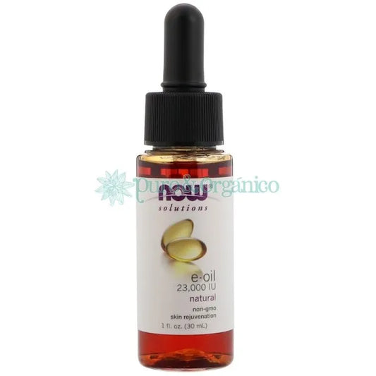 NOW Aceite De Vitamina E 30ml Puro E Oil 23000UI Tocoferol