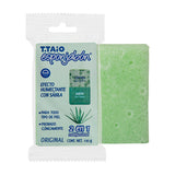 TTaio Esponjabon de Sábila 120g | Jabon + Esponja 2 en 1 | Hipoalergénico