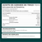 Pronat Aceite de Germen de Trigo 110ml Puro 100%