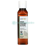 Aura Cacia Glicerina Vegetal Organica 118ml cuidado de la piel Glicerine 4Oz