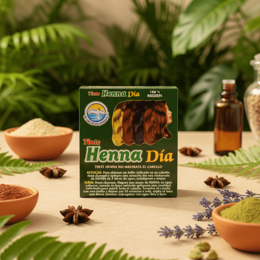 Henna Tinte Natural para Cabello 100gr - 100% Vegetal Sin Químicos