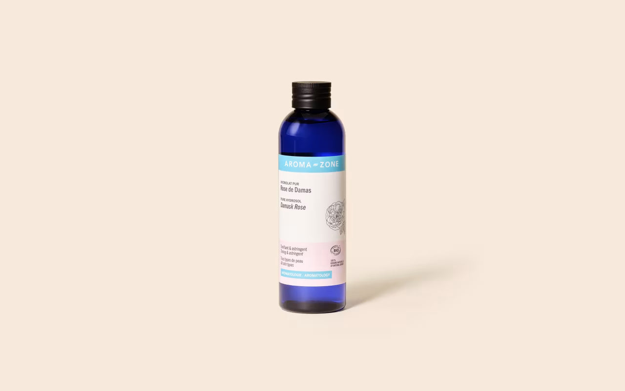 Aroma Zone Hidrolato Agua de Rosas 200ml Orgánico | Tónico Facial Natural
