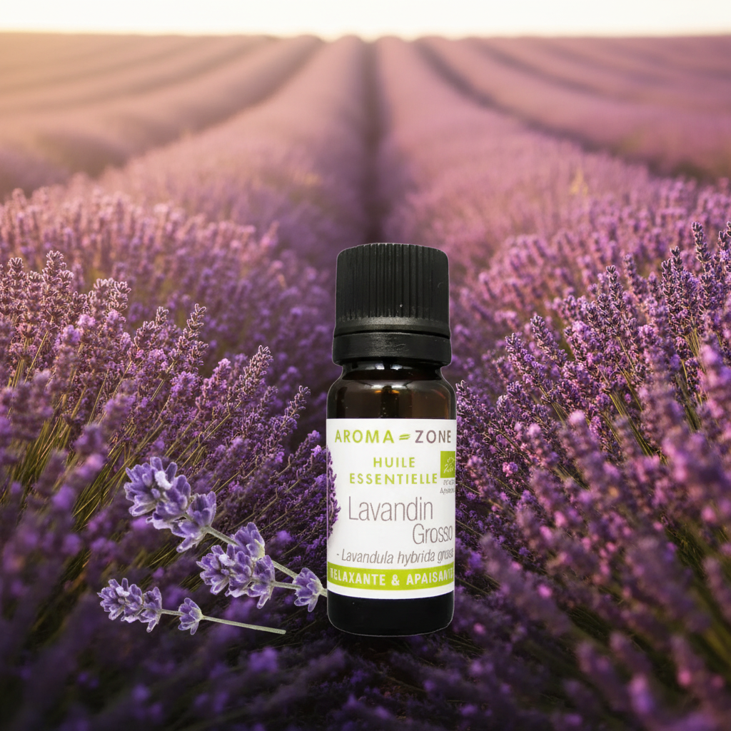Aroma Zone Aceite Esencial de Lavanda Lavandín Grosso BIO 30ml | Lavandula hybrida grosso Bogota Colombia
