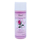 Linat agua de rosas natural con benjuí en botella transparente para cuidado de piel y control de grasa