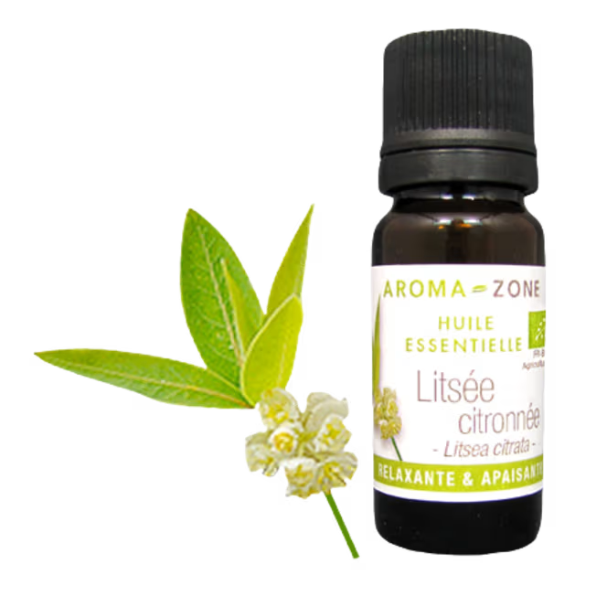 Aroma Zone Aceite de Verbena 10 ml Litsee Citronnee Puro y Orgánico Colombia
