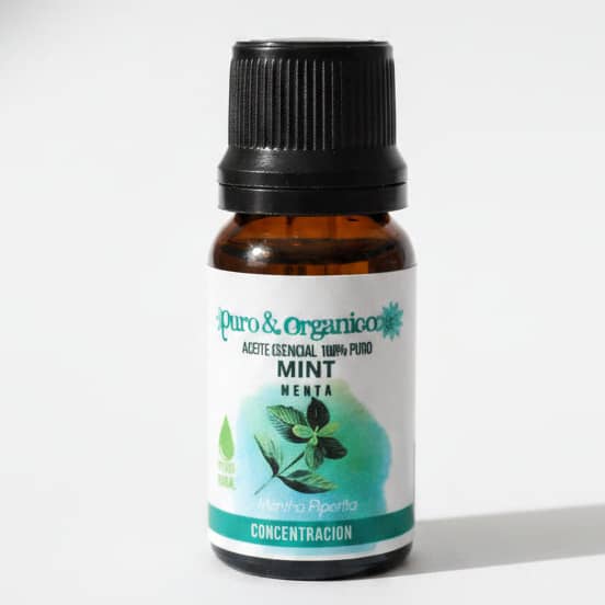 Puroyorganico Aceite Esencial De Menta Puro 100% Natural