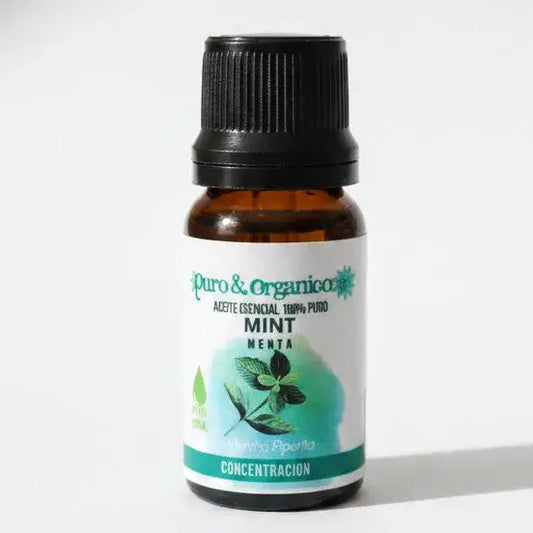 Puroyorganico Aceite Esencial De Menta Puro 100% Natural