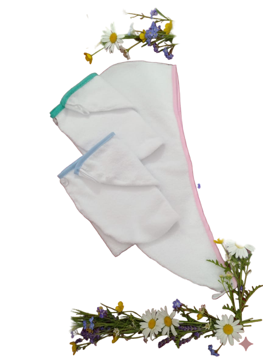 Toalla para Cabello en Microfibra – Secado Rápido y Anti-Frizz, Artesanal