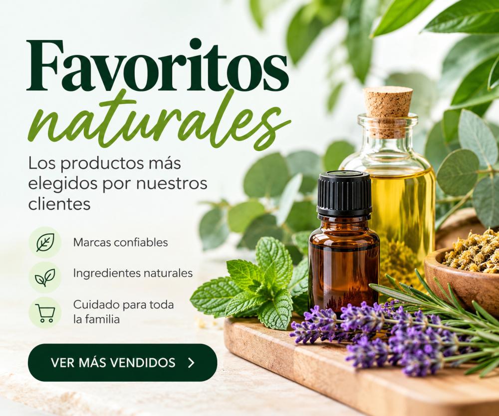 Favoritos naturales - productos más vendidos de Puro y Orgánico