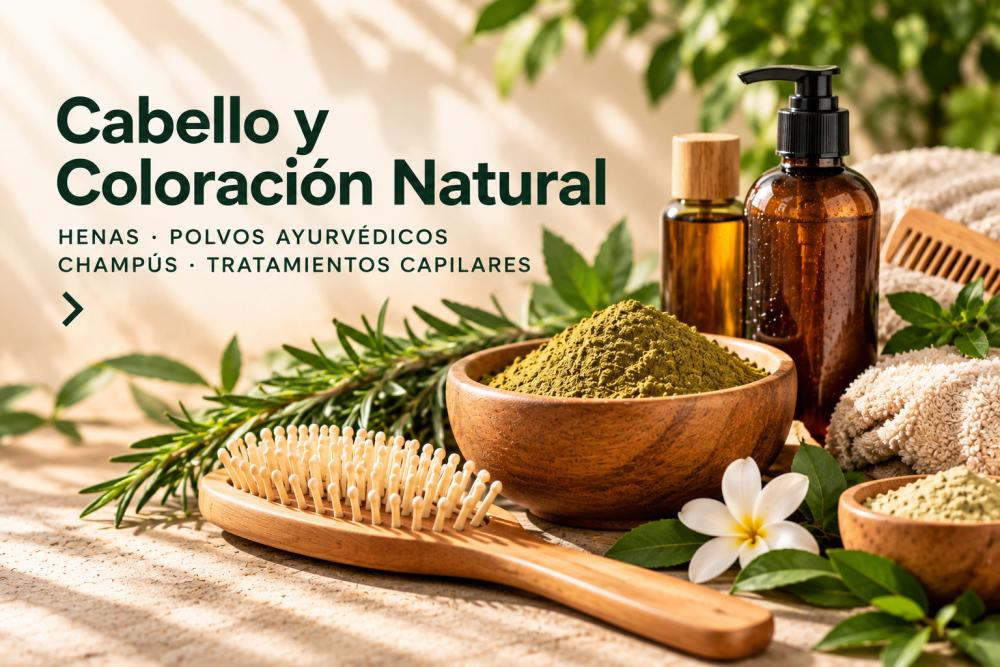 Cuidado del cabello y coloración natural
