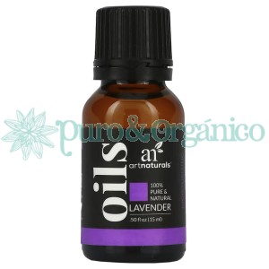 artnaturals Aceite esencial de Lavanda 15ml Lavander oil Puro 100%