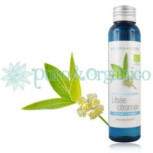Aroma Zone Agua de Verbena Limon Organico 200ml Litsea cubeba