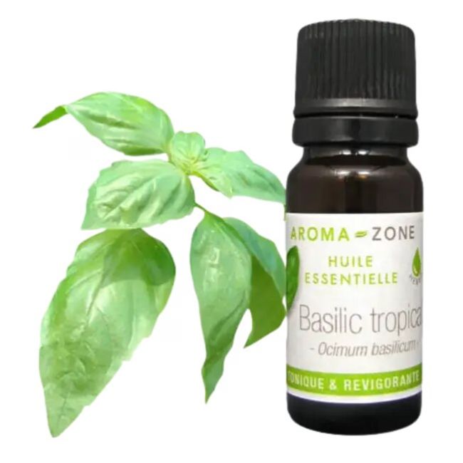 Aroma Zone Aceite Esencial De Albahaca 30ml Puro Basilic Tropical