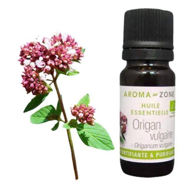 Aroma Zone AZ Aceite Esencial de Oregano 10ml Vulgare Organico Puro