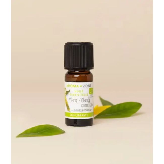 Aroma Zone Aceite Esencial de Ylang-Ylang III 10ml Orgánico BIO Puro Colombia