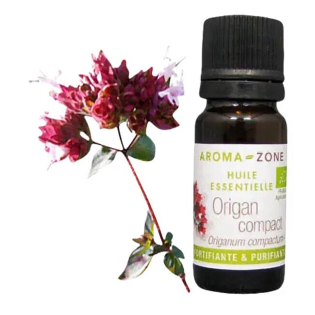 Aroma Zone Aceite Esencial de Orégano Compacto 10ml - Orgánico 100% Puro
