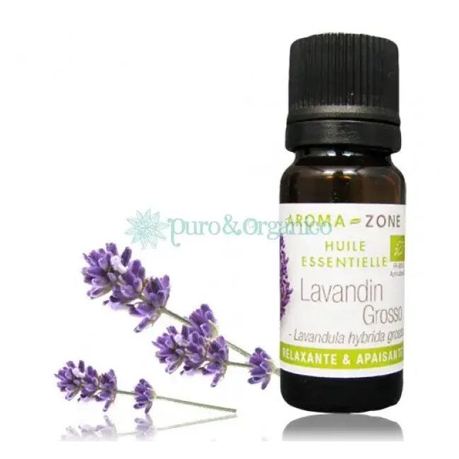 Aroma Zone Aceite Esencial de Lavanda Lavandín Grosso BIO 30ml - Lavandula hybrida grosso
