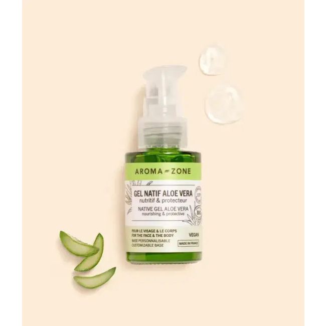 Aroma Zone Gel de Aloe Vera 30ml BIO Organico Puro