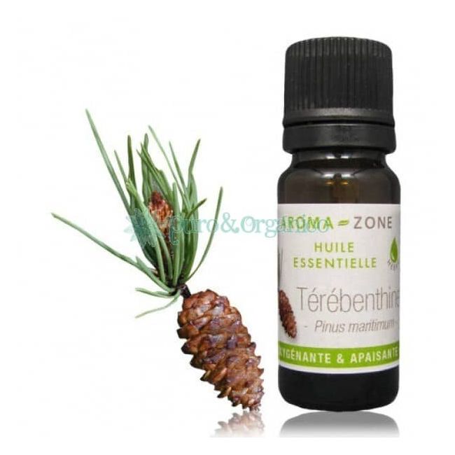 Aroma Zone Aceite Esencial de Trementina BIO 30ml - Pinus pinaster - HEBBD Ecocert