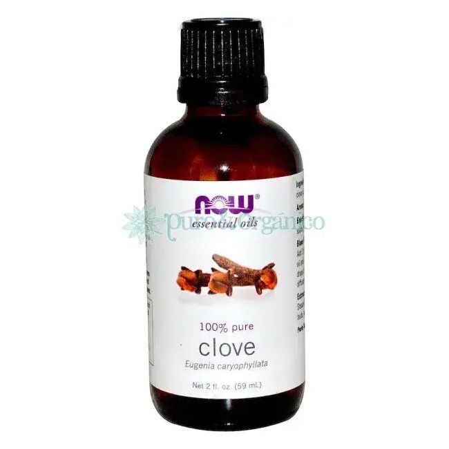 NOW Foods NOW Aceite Esencial de Clavo 59ml Clove Oil Puro Colombia