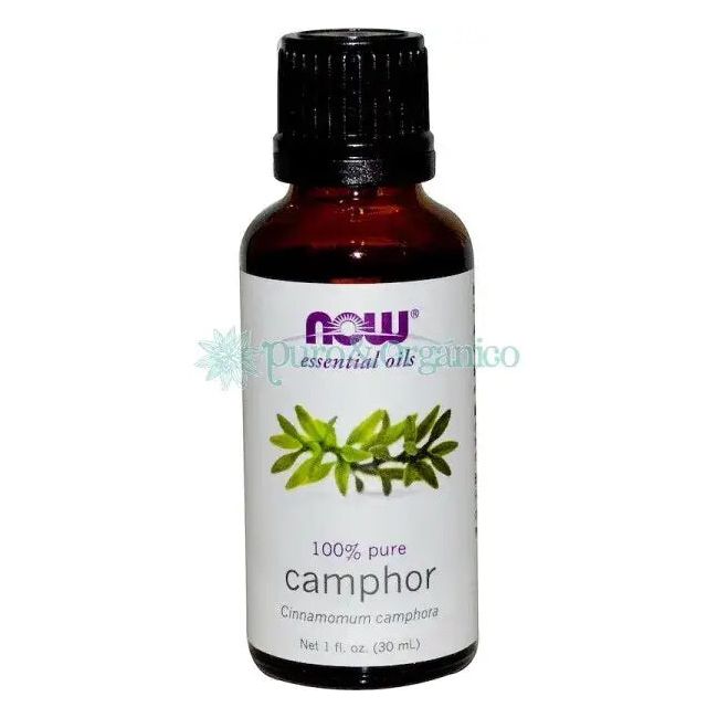 NOW Foods Aceite Esencial de Alcanfor Puro 100% 30ml - Cinnamomum Camphora