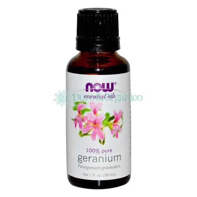 NOW Foods Aceite Esencial Geranio 30ml Puro - Colombia