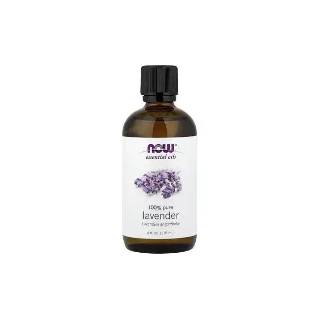 NOW Foods Aceite Esencial de Lavanda 118ml - Lavandula angustifolia - 100% Puro