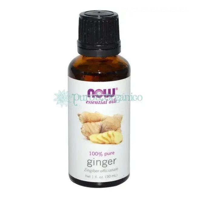 NOW Foods Aceite Esencial De Jengibre 30ml Puro Ginger Colombia